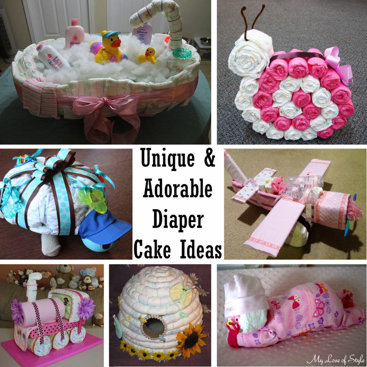 Adorable Diaper Cake - The Keeper the