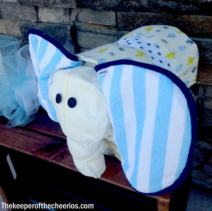 Elephant Diaper Cake The Keeper Of The Cheerios