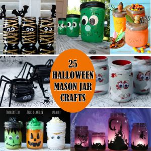 25 HALLOWEEN MASON JAR CRAFTS - The Keeper of the Cheerios