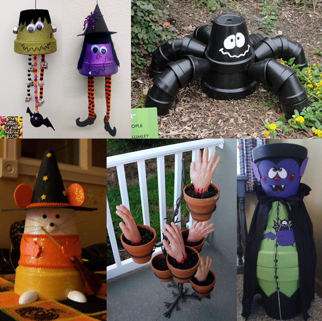 FALL AND HALLOWEEN CLAY POT IDEAS The Keeper of the Cheerios