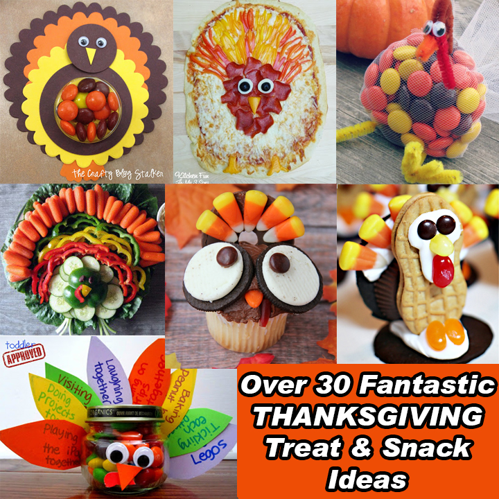 FANTASTIC THANKSGIVING TREAT AND SNACK IDEAS - The Keeper of the Cheerios