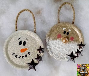 MASON JAR LID CHRISTMAS ORNAMENTS - The Keeper of the Cheerios