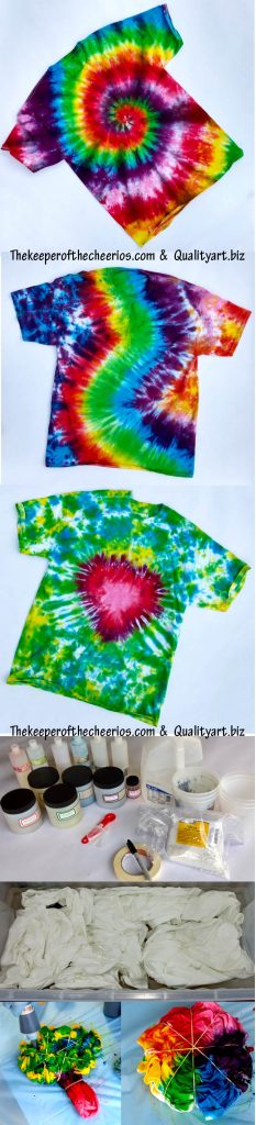 HOW TO TIE DYE - The Keeper of the Cheerios