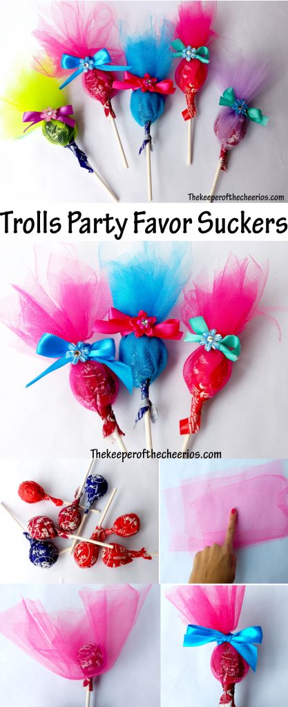 Trolls Party Favor Suckers - The Keeper of the Cheerios