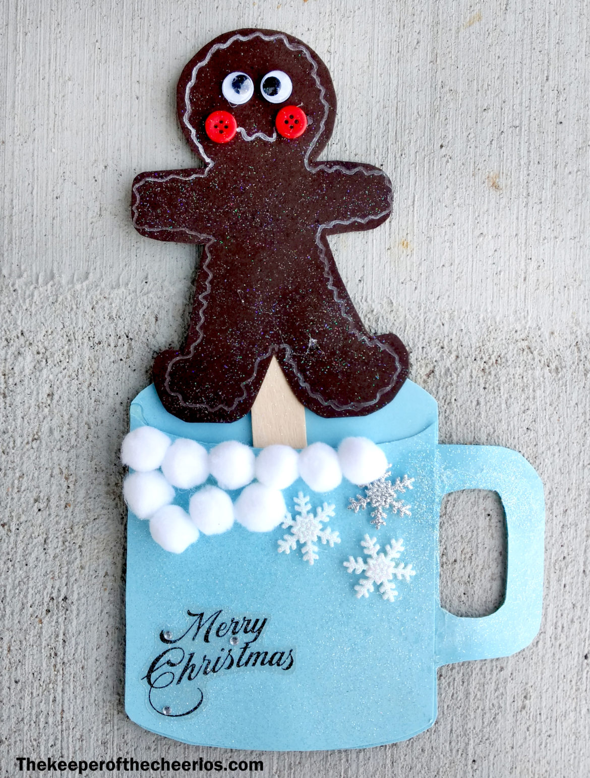 Hot Cocoa Gingerbread Man Craft The Keeper Of The Cheerios