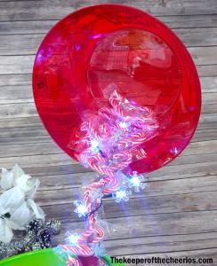 Dollar Store Christmas Candy Dish - The Keeper of the Cheerios