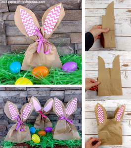 Easter Bunny Treat Bags - The Keeper of the Cheerios