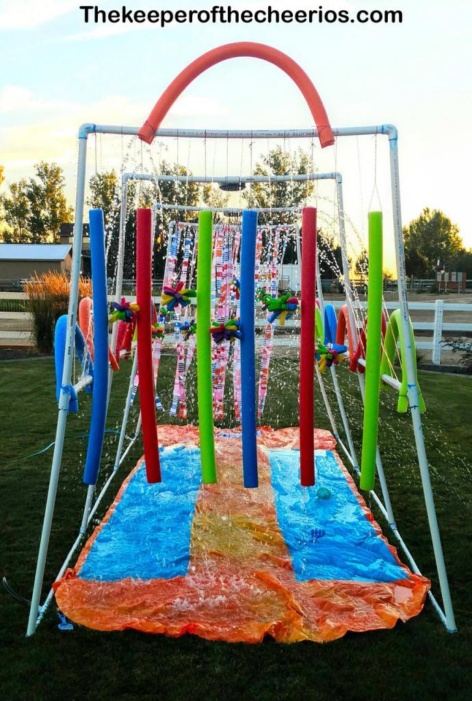 PVC Kiddie Car Wash - Slip N Slide Water Park - The Keeper of the Cheerios