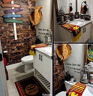 Harry Potter Bathroom - The Keeper of the Cheerios