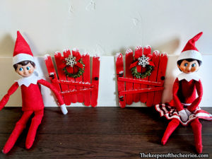 Elf on the Shelf Ideas - The Keeper of the Cheerios