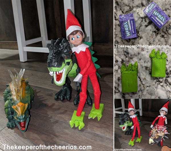 Elf on the Shelf Ideas - The Keeper of the Cheerios