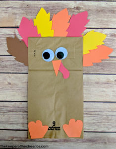 Paper bag Turkey - The Keeper of the Cheerios