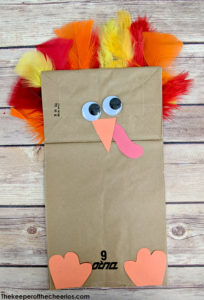 Paper bag Turkey - The Keeper of the Cheerios