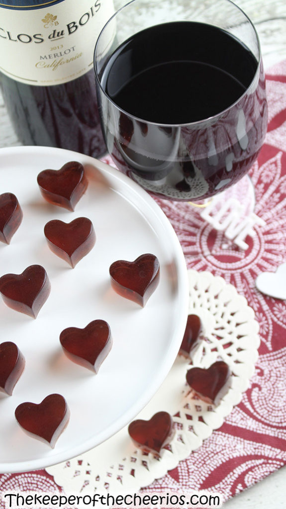 Red Wine Gummy Hearts - The Keeper of the Cheerios