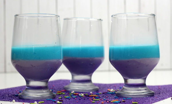 Unicorn Jello Dessert Cups - The Keeper of the Cheerios