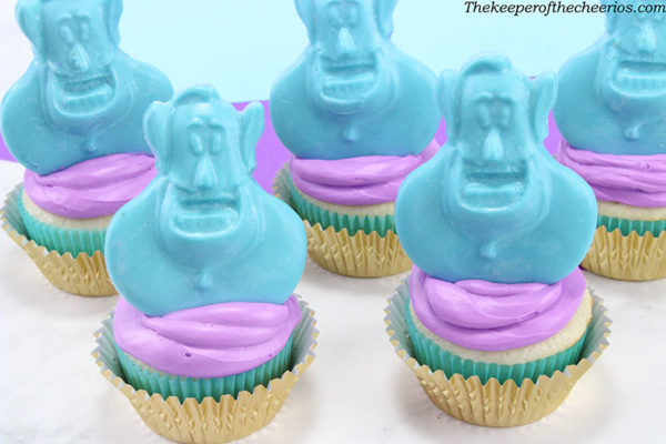 Aladdin Genie Cupcakes - The Keeper Of The Cheerios