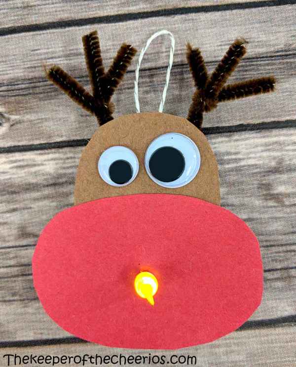 Rudolph Tealight Ornament - The Keeper of the Cheerios