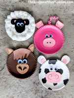 Paper Plate Farm Animals - The Keeper of the Cheerios