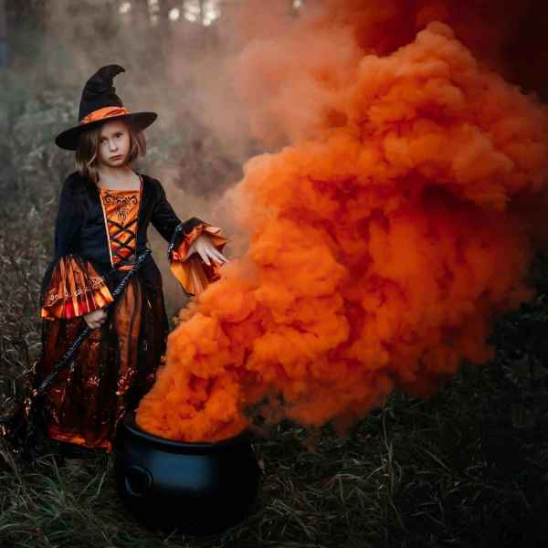 Halloween Pumpkin Smoke Bombs Are A Thing, And They Make For Amazing