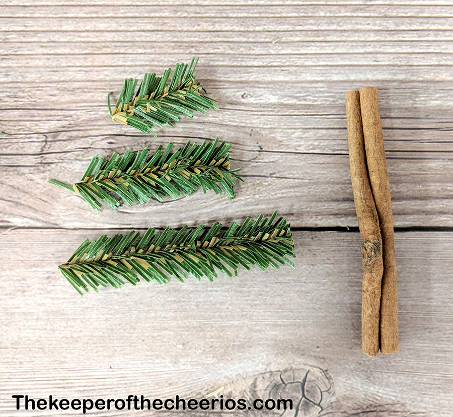 Cinnamon Stick Christmas Tree Ornaments - The Keeper of the Cheerios