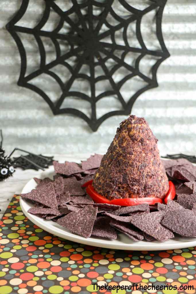 Witch Hat Cheese Ball - The Keeper of the Cheerios