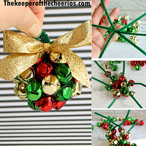 10 Pieces Christmas Bells Ornaments Christmas Jingle Bells Craft