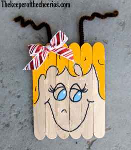 Grinch Christmas Craft Sticks - The Keeper Of The Cheerios