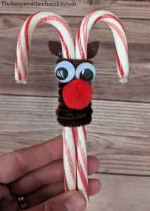 Rudolph Candy Canes - The Keeper of the Cheerios