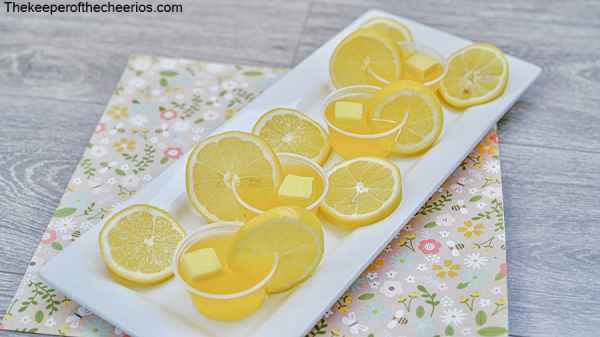 Yellow Starburst Jello Shots - The Keeper of the Cheerios