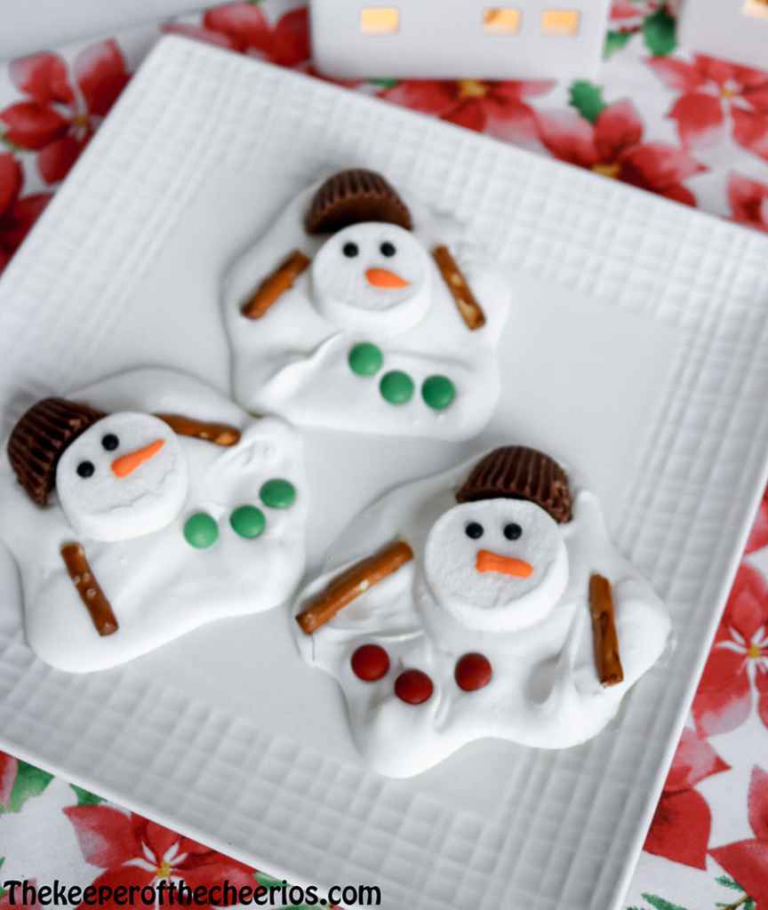 Melted Snowman Bark - The Keeper of the Cheerios